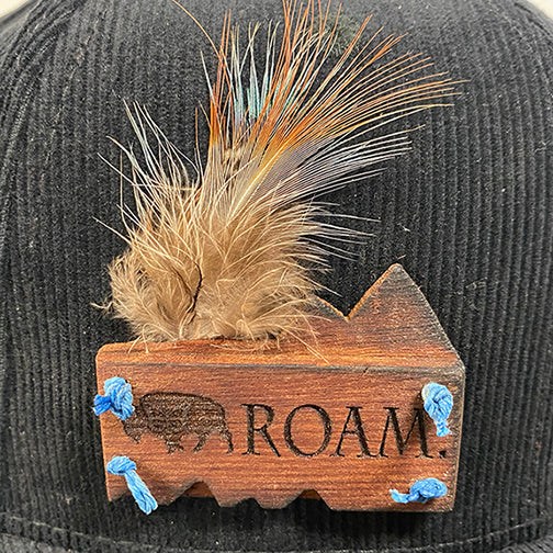 Roam Hat - Black Corduroy